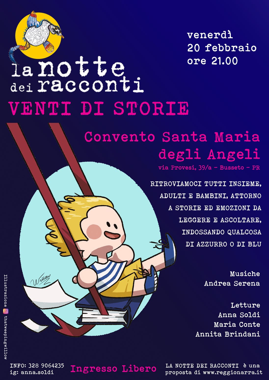 monastero santa maria degli angeli immagine dell'evento: LA NOTTE DEI RACCONTI